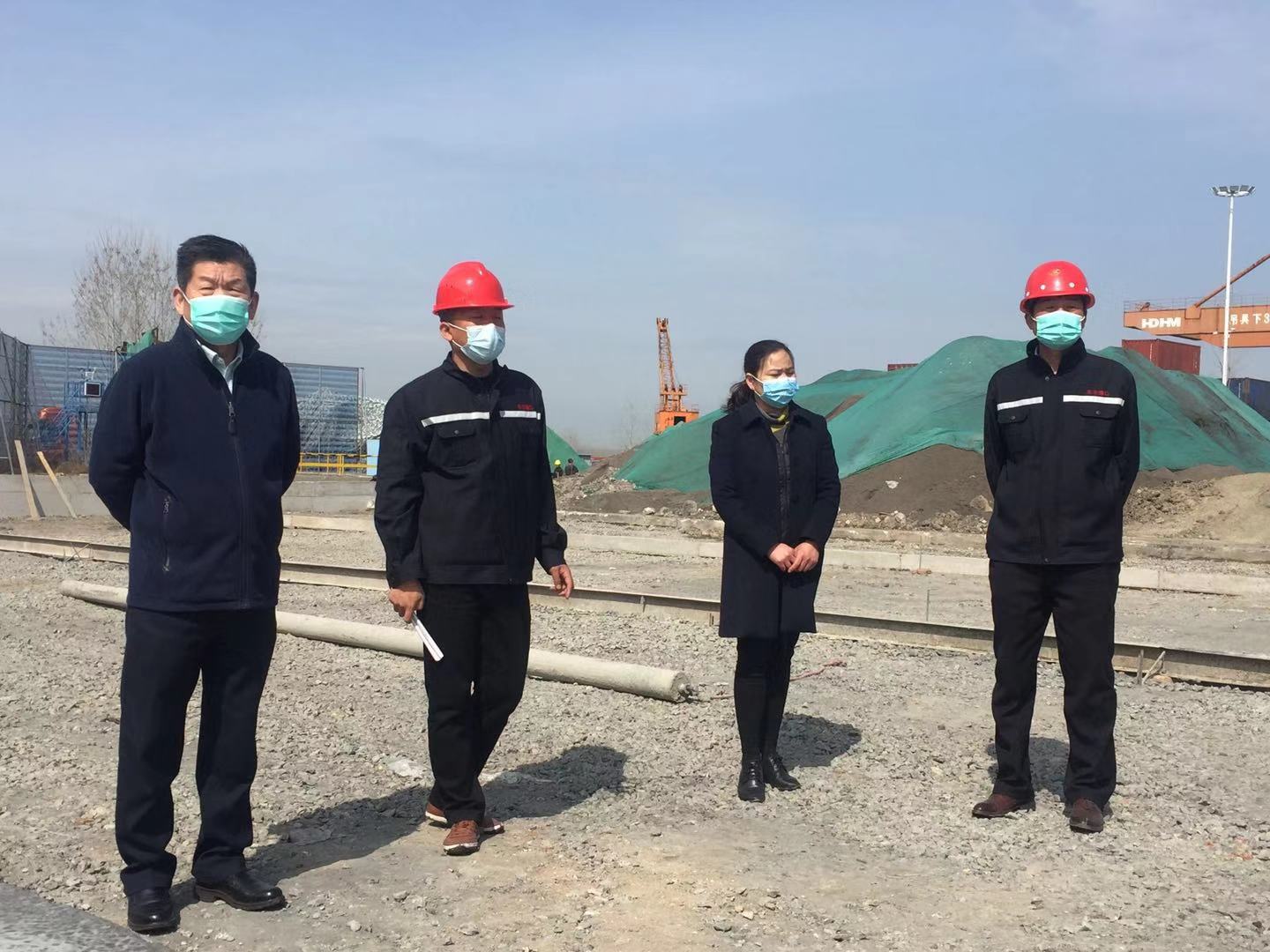 集團董事長檢查指導東方港口工作